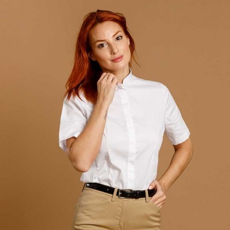 CAMISA MUJER CUELLO MAO MOD...
